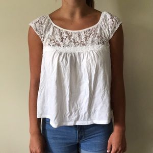 Hollister White Shirt